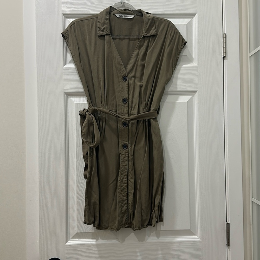 Zara Green Dress